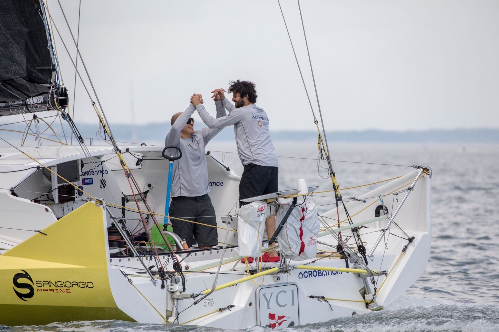 Alberto e Jean ottengono la prima vittoria internazionale di Acrobatica!